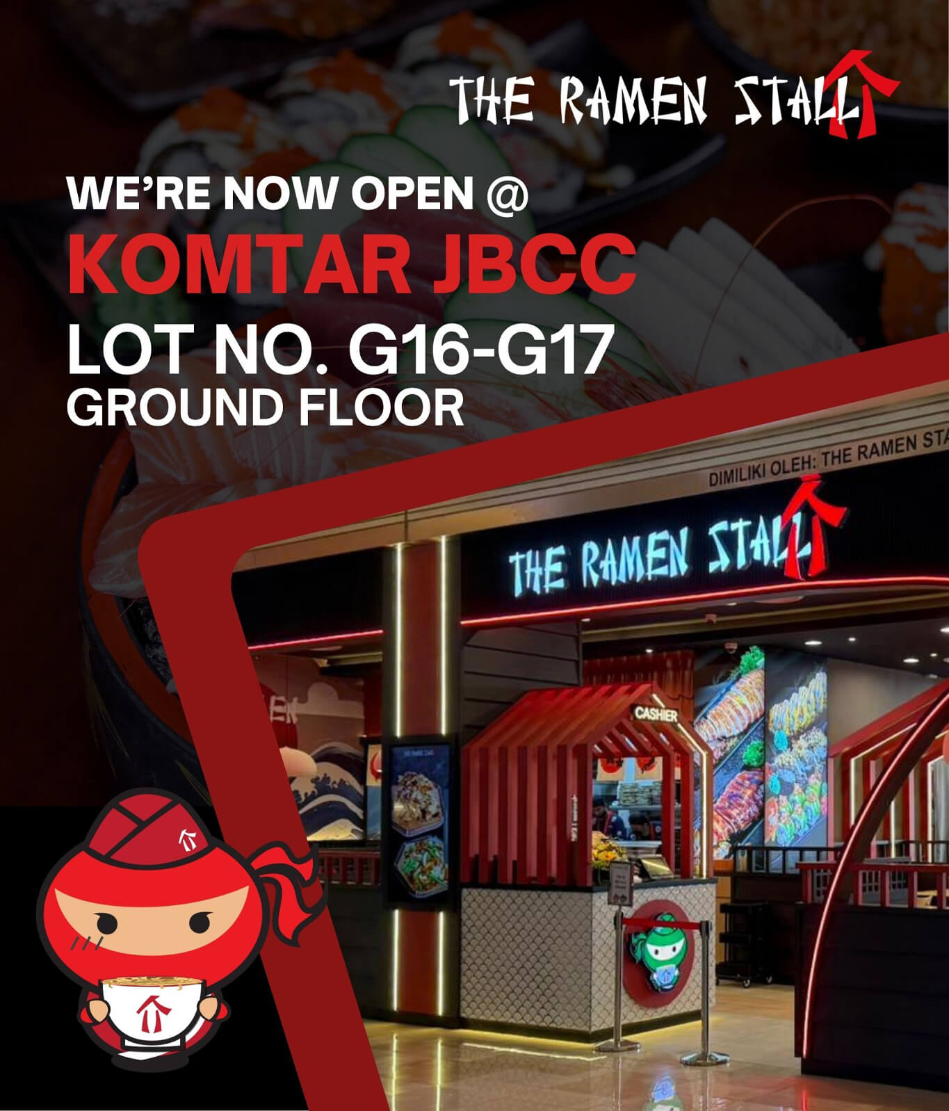 The Ramen Stall - Opening in April 2025